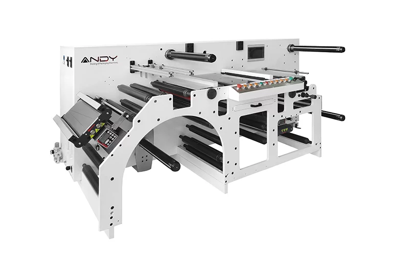 Helios Z Slitter Rewinder with Inspection Quality Control